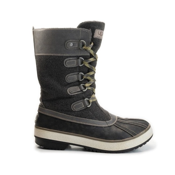 UGG Baroness 1001743 Gray
Insulated Waterproof Snow Boots Size 6 - Picture 1 of 10